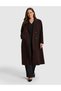 Brown Cashmere Coat 50333158-Vr029 - 4