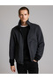 Black Double-Sided Wool Blend Cashmere Coat 50330217-Vr046 - 2