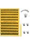 Self Adhesive Eyelash Clusters Kit,119 Pieces,10-16mm Natural Reusable Individual Lashes,C Curl DIY with Tweezers