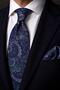 Purple Green Shawl Tie Prm146 - 2