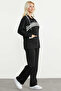 Full Zip Tunic Tracksuit Set - Black - 5