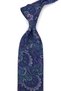 Purple Green Shawl Tie Prm146 - 3