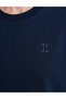 Navy Blue Oversize Sweatshirt 50333429-Vr033 - 7