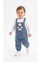 Bear Pocket Gardener Baby Girl Set - 3