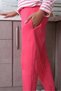 Women's Long Sleeve 3 Thread Combed Cotton Pajama Set White - 4