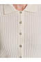 Ecru Slim Fit Knitwear Cardigan 50331399-Vr019 - 7