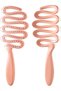 Soft Detangling Hair Brush for Small Breeds,Men and Women,Pink