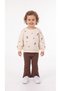 Teddy Bear Patterned Baby Girl Set