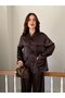 Chinese Buttoned Satin Suit