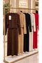 Button Detailed 100% Acrylic Knitwear Skirt Set - 3
