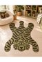 Auraplus Tiger Pattern Woven Base Decorative Carpet Auraplus154