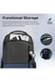 Travel Laptop Backpack, Premium Sleek Lightweight Laptop Bag, Tablet Pocket, Water-Resistance and Secure Zippers for 15.6-inch Laptops - 6