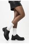 Sufi Black Genuine Leather Oxford Lace-Up Shoes