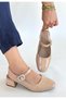 Gowe nude patent leather high heeled shoes - 2
