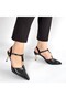 Ktan Black Leather Heeled Shoes - 4