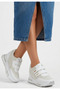 Rete White Skin Velcro Sneakers - 3