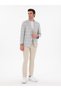 White Slim Fit Jacket 50284548-Vr013 - 4