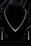 Waterway Bridal Jewelry Set - Zircon Stone - Non-Tarnish - Engagement Jewelry Set - Wedding Jewelry Set - Evening Dress Jewelry Set - Efnan Model