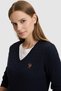 Women's Navy Blue Basic Sweater 50327575-Vr033 - 3