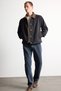 Regular Fit Contrast Polo Collar Lined Zipper Coat I0298Ax26Wn - 2