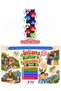 Human culture and life set for grades 5, 6, and 7 - 5-book set with activity book included, plus a special design 8-piece heart bookmark gift.