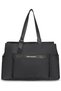 21-Inch Casual Weekender Travel Bag, Lightweight Polyester Overnight Bag with 3 Storage Sections, Trolley Sleeve, Bottle & Umbrella Storage, Reinforced Handles, Black