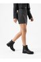 Artı-Artı001/Fl-1012 Genuine Leather Women's Daily Wear Chain-Zipper Black Boots
