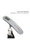 Digital Luggage Scale, 50 kg/110 lb Handheld Travel Weighing Scale with LCD Display, kg/lb Switching, Fabric Strap & Metal Hook, Silver - 4