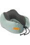 Memory Foam Travel Neck Pillow, Ergonomic U-Shaped Cervical Support Pillow with Breathable Dual-Fabric Cover, Adjustable Toggle & Removable Washable Cover, Ebony