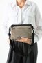Soft Touch Premium Gummy Fabric, Women's Shoulder Bag - Mink Model: (D&L-14-20F) - 3