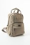 Soft Touch Premium Gummy Fabric, Women's Backpack - Mink Model: (D&L-14-19F) - 4