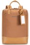 Urban Laptop Totepack for 14-Inch Laptop, Recycled Polyester & PU Backpack with Water-Resistant Woven Fabric, Front Zip Pocket, Internal Organizers & Luggage Tag