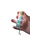 Colorful Clicky Key Fidget Keychain – Stress Toy with Mechanical Keyboard Feel - 2