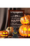 Halloween Tabletop Spooky Tree Stump Night Light, Crow & Tombstone Ghost Tree LED Lamp, Haunted House Decor, Multiple Pack Options - 4