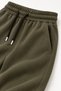 Men's Regenerated Fabric Baggy Khaki Sweatpants with Side Pockets - 8