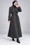 New Season Medium Thickness Stylish Design Premium Full-Length Long Trench Coat - 4