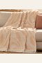 Lasso 100% Cotton Jacquard Throw & Blanket - Sofa Shawl 145X210Cm