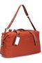 18.7-Inch Urban Duffle Bag, Water-Resistant Polyester Weekender & Gym Bag with Front/Back Pockets, Internal Mesh Organizers, Adjustable Shoulder Strap & Luggage Tag, Brown - 4