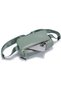 9.4-Inch PU Sling Bag, Compact Crossbody & Chest Bag with Adjustable Strap, Back Zip Pocket, Metal Zipper & Organizer Storage - 6