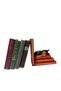 Wooden Book Holder Set of 2 with Cat Figures Handmade Decorative Book Support Bali Decoration - 5