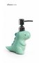 Zumi Dinosaur Figured Liquid Soap Dispenser Mint Green Decorative Soap Dispenser with Pump - 2