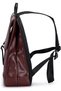PU Laptop Backpack for 14-Inch Laptop, PU & 600D Polyester Work Backpack with Central Strap & Buckle Closure, Interior Organizer Pockets - 3