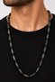 Men's Labradorite Hematite and Onyx Necklace and Bracelet Set with Original Natural Stones - 4