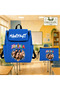 Manifest Tralala Song Design Premium Printed Cotton College School Bag Pen Holder Set