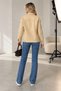Women's Linen Boyfriend Cut Full-Fit Buttoned Jacket - 3