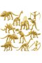 12Pcs Dinosaur Skeleton 7-9 cm Archaeology and Paleontology Stem Activity Kit, Educational Gift for Kids Good Quality - 3
