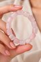 Women's Natural Stone Bracelet Cylinder Model Pink Quartz Natural Stone Bracelet - 4