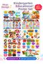Preschool and Kindergarten Educational Poster Set 10 Pieces Horizontal A3 Children's Room Classroom Wall Poster Educational Set