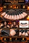 Halloween Halloween Black Witch Nails 10Pcs Latex Long Pointed Fingertips Costume Accessory - 2
