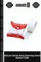 Delux Series Party Opening Event Balloon Tape